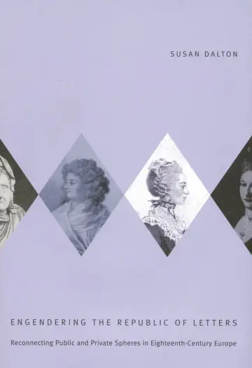 Cover of Engendering the Republic of Letters