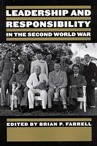 Cover of Leadership and Responsibility in the second World War