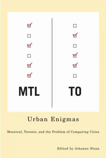 Cover of Urban Enigmas