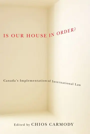 Cover of Is Our House in Order?