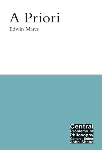 Cover of A Priori