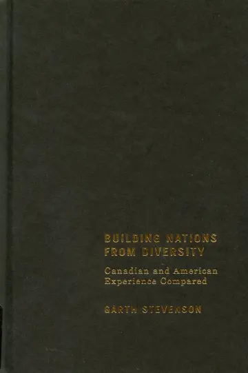 Cover of Building Nations from Diversity