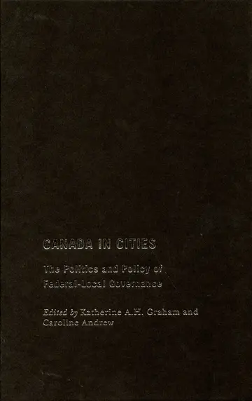 Cover of Canada in Cities