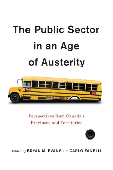 Cover of The Public Sector in an Age of Austerity