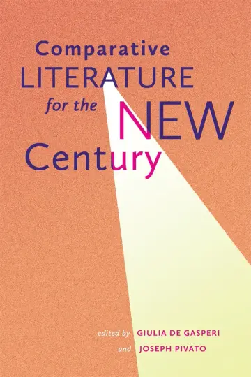 Cover of Comparative Literature for the New Century