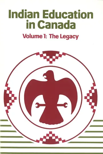Cover of Indian Education in Canada, Volume 1