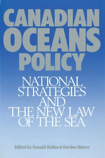 Cover of Canadian Oceans Policy