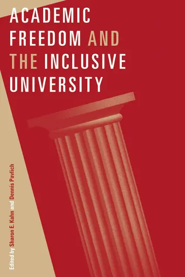 Cover of Academic Freedom and the Inclusive University