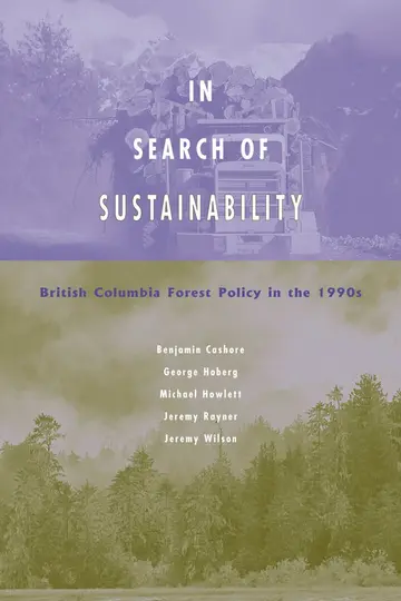 Cover of In Search of Sustainability