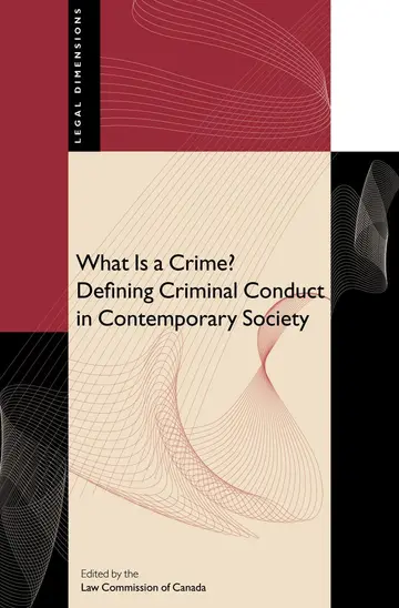 Cover of What is a Crime?