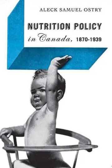 Cover of Nutrition Policy in Canada 1870-1939