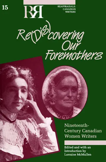 Cover of Re(dis)covering Our Foremothers