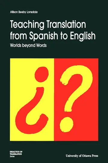 Cover of Teaching Translation from Spanish to English