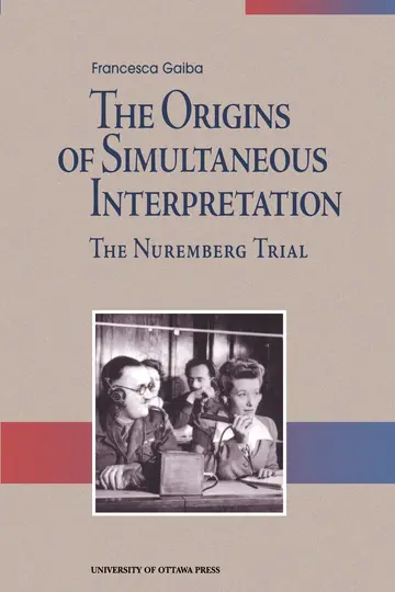 Cover of The Origins of Simultaneous Interpretation