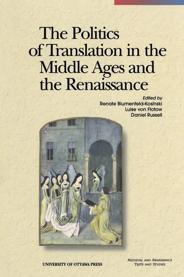 Cover of Politics of Translation in the Middle Age