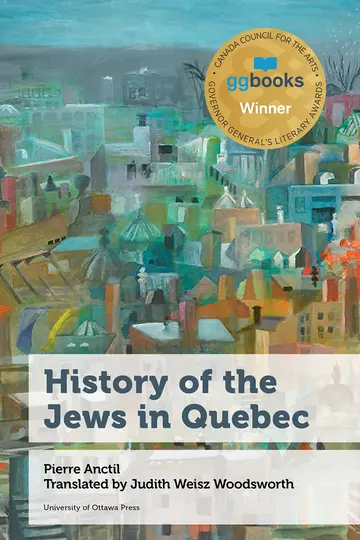 Cover of History of the Jews in Quebec