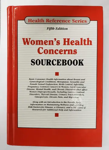 Cover of Women's Health Concerns Sourcebook