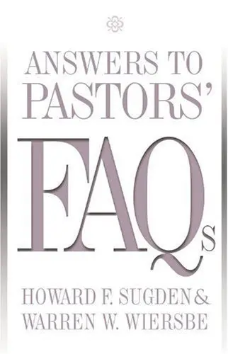Cover of Answers to Pastors' FAQs