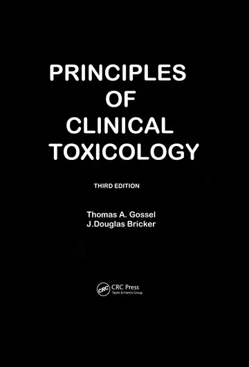 Cover of Principles of Clinical Toxicology
