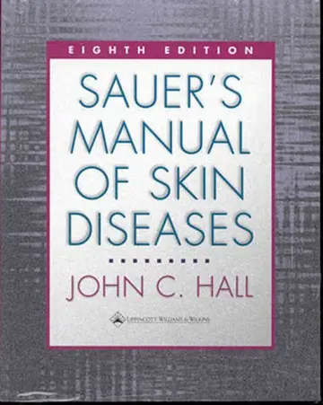 Cover of Sauer's Manual of Skin Diseases