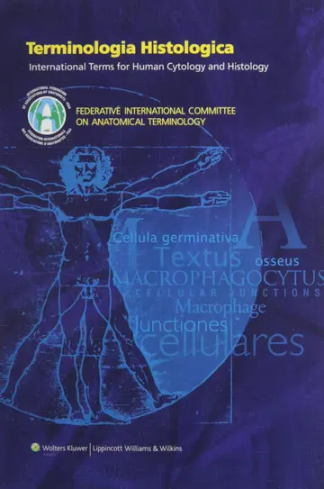 Cover of Terminologia Histologica