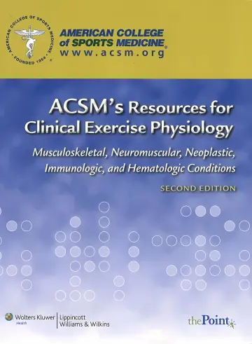 Cover of ACSM's Resources for Clinical Exercise Physiology