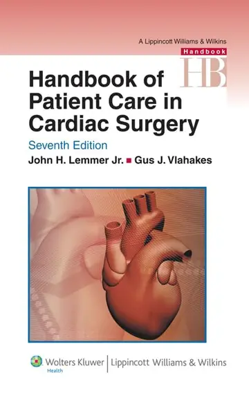 Cover of Handbook of Patient Care in Cardiac Surgery