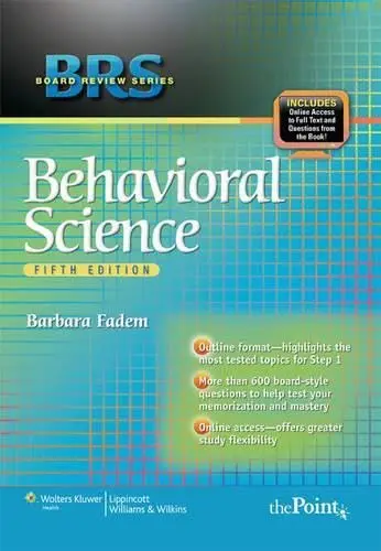 Cover of BRS Behavioral Science