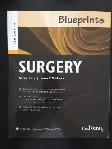Cover of Blueprints Surgery