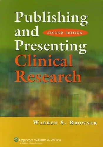 Cover of Publishing and Presenting Clinical Research