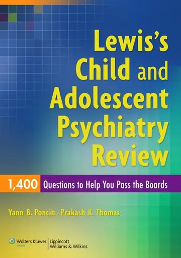 Cover of Lewis's Child and Adolescent Psychiatry Review