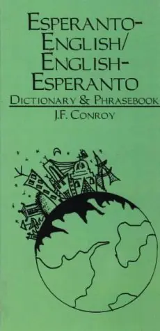 Cover of Esperanto-English, English-Esperanto Dictionary and Phrasebook