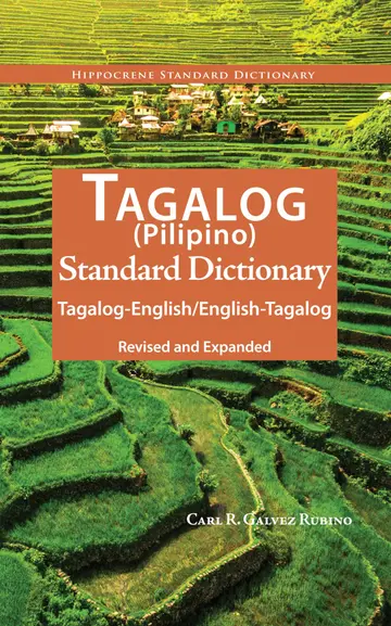 Cover of Tagalog-English/English-Tagalog Standard Dictionary