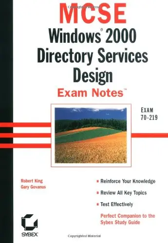 Cover of MCSE Windows 2000 Directory Services Design Exam Notes