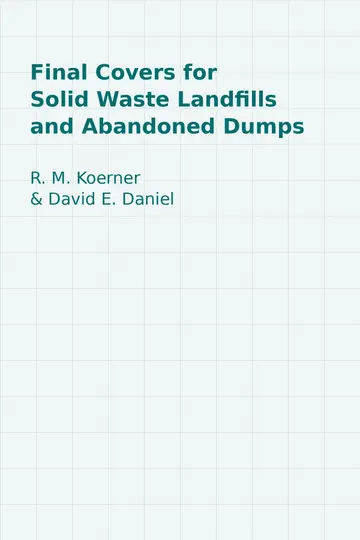 Cover of Final Covers for Solid Waste Landfills and Abandoned Dumps