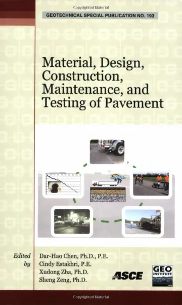 Cover of Material Design, Construction, Maintenance, and Testing of Pavement