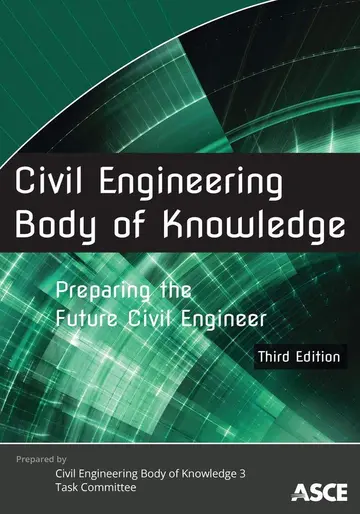 Cover of Civil Engineering Body of Knowledge