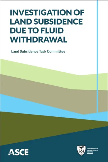 Cover of Investigation of Land Subsidence Due to Fluid Withdrawal