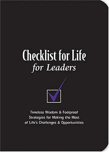 Cover of Checklist for Life for Leaders