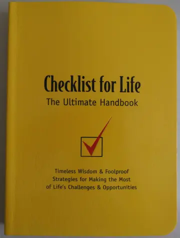 Cover of Checklist for Life