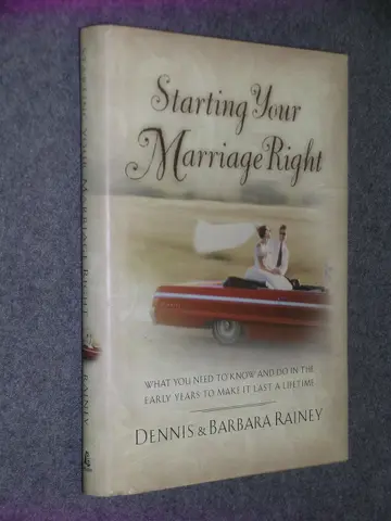 Cover of Starting Your Marriage Right