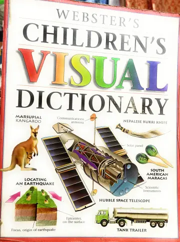Cover of Webster's Children's Visual Dictionary
