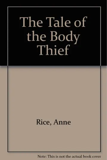 Cover of The Tale of the Body Thief