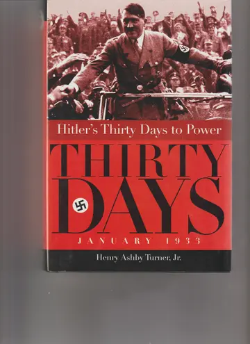 Cover of Hitler's Thirty Days