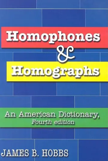 Cover of Homophones and Homographs