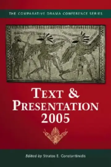 Cover of Text & Presentation, 2005
