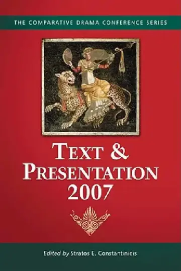 Cover of Text & Presentation