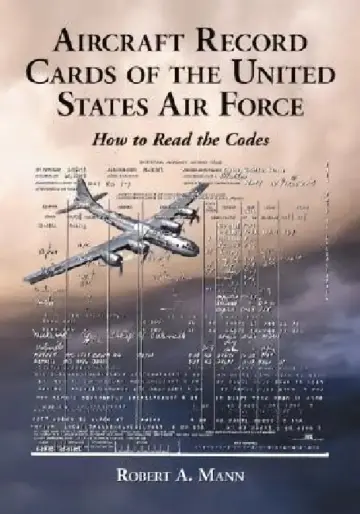 Cover of Aircraft Record Cards of the United States Air Force
