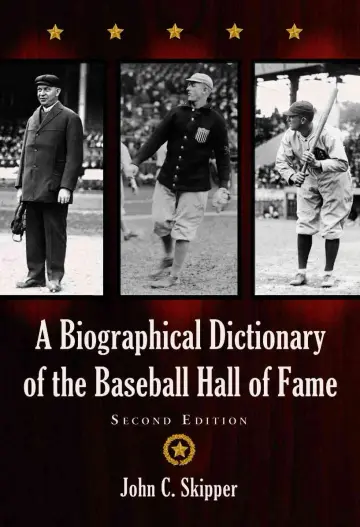 Cover of A Biographical Dictionary of the Baseball Hall of Fame