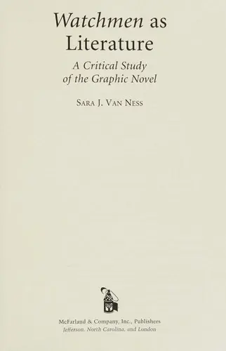 Cover of Watchmen as Literature